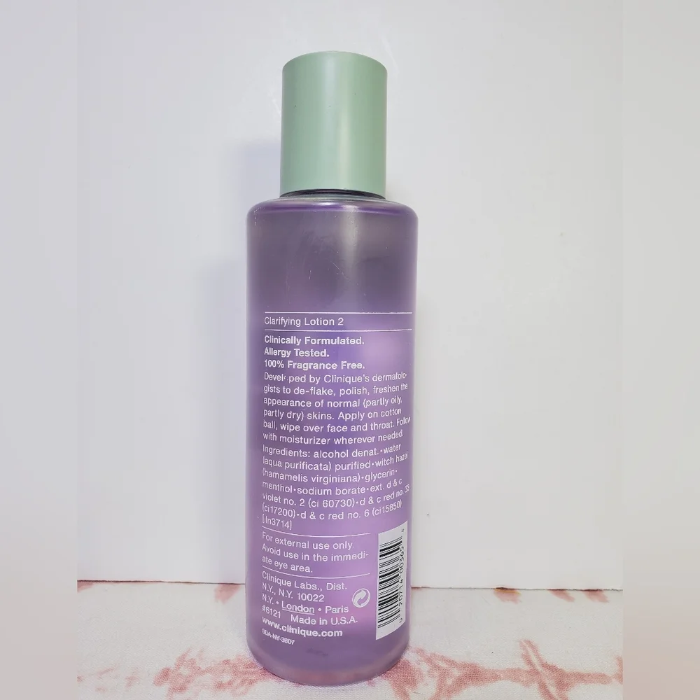Clinique Clarifying Lotion Step 2 Large Size Bottle Exfoliant Skincare